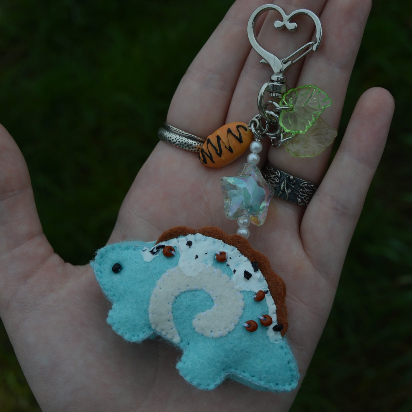 Mint Chocolate Stego Keychain