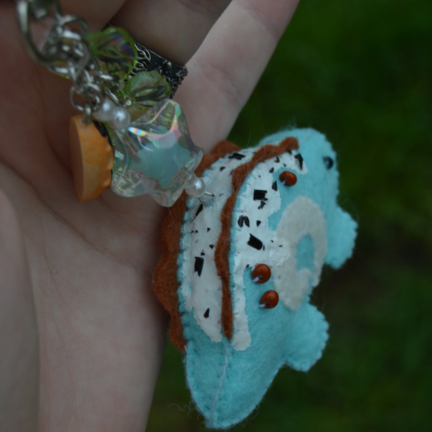 Mint Chocolate Stego Keychain
