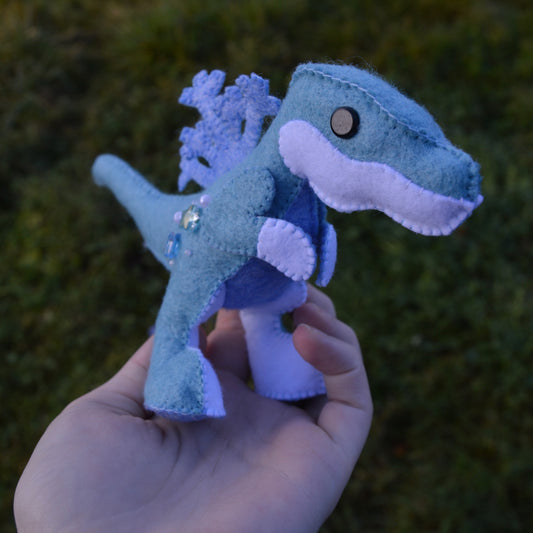 Snowflake Spinosaurus Plush