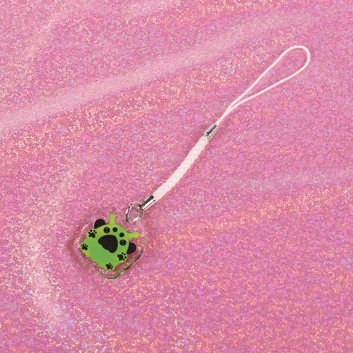 Alien Dog Phone Charm