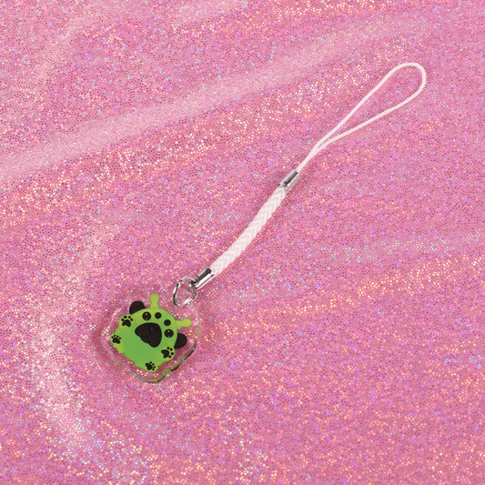 Alien Dog Phone Charm