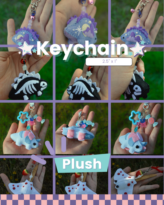 Plush Keychain Commission