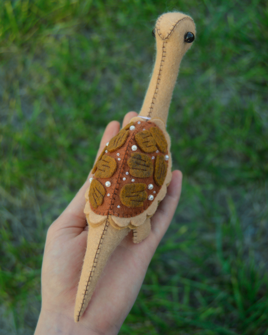 Pecan Pie Brontosaurus Plush