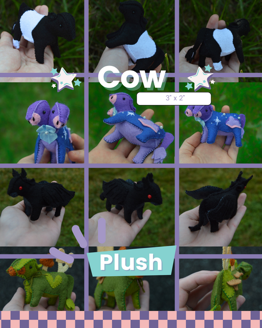 Cow Plush Commission