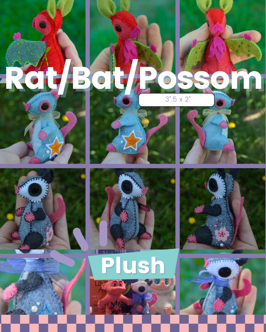 Rat Plush Commission