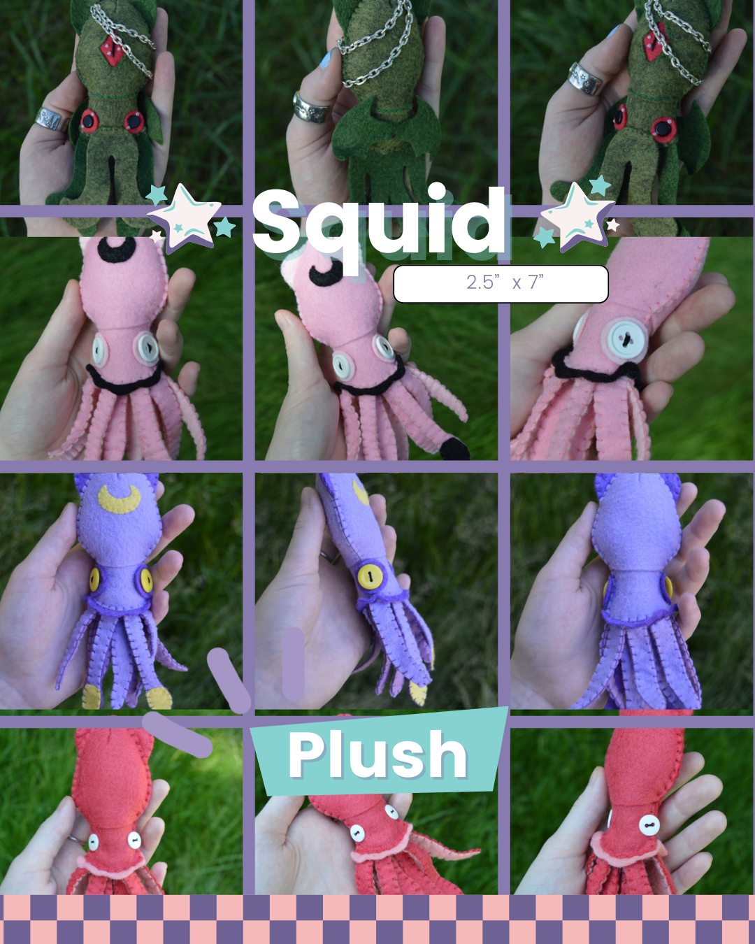 Squid Plush Commission