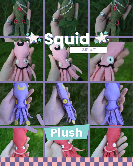 Squid Plush Commission