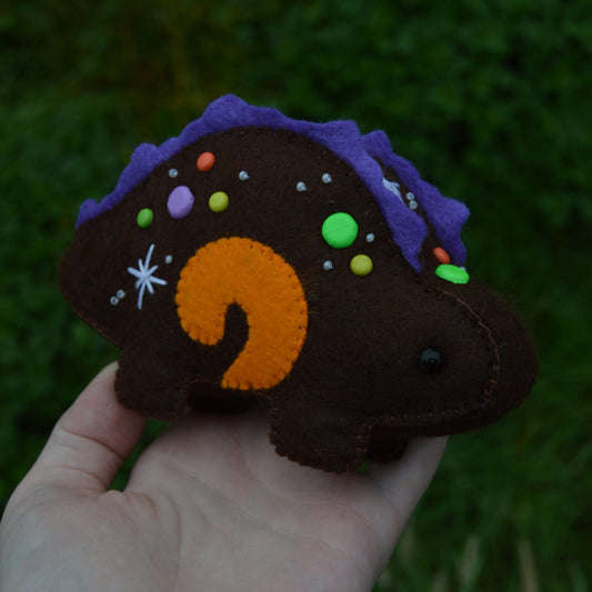 Halloween Cosmic Brownie Stegosaurus Plush