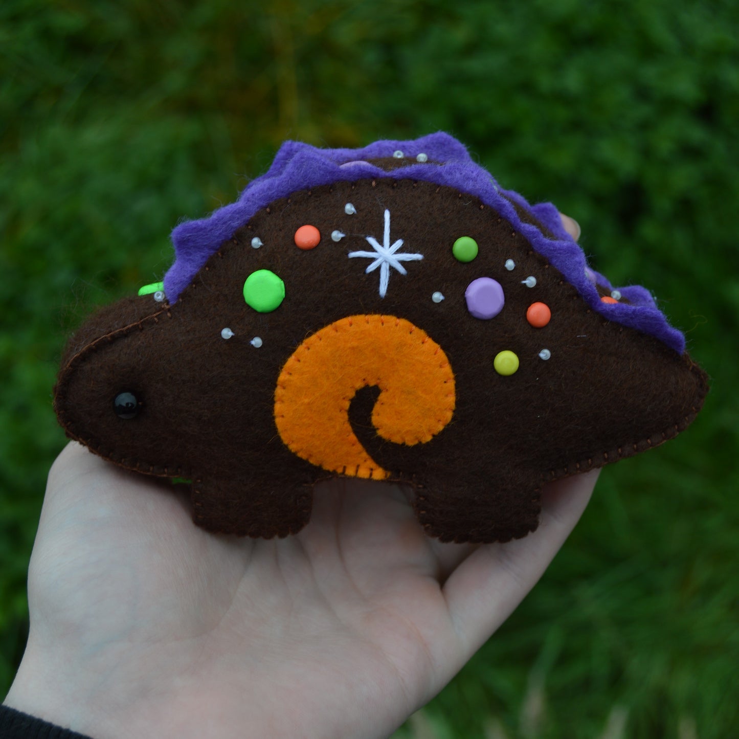 Halloween Cosmic Brownie Stegosaurus Plush