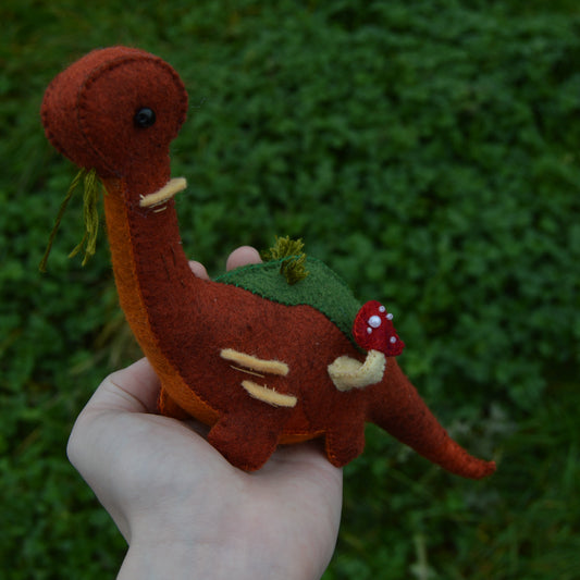 Mushroom Brontosaurus Plush