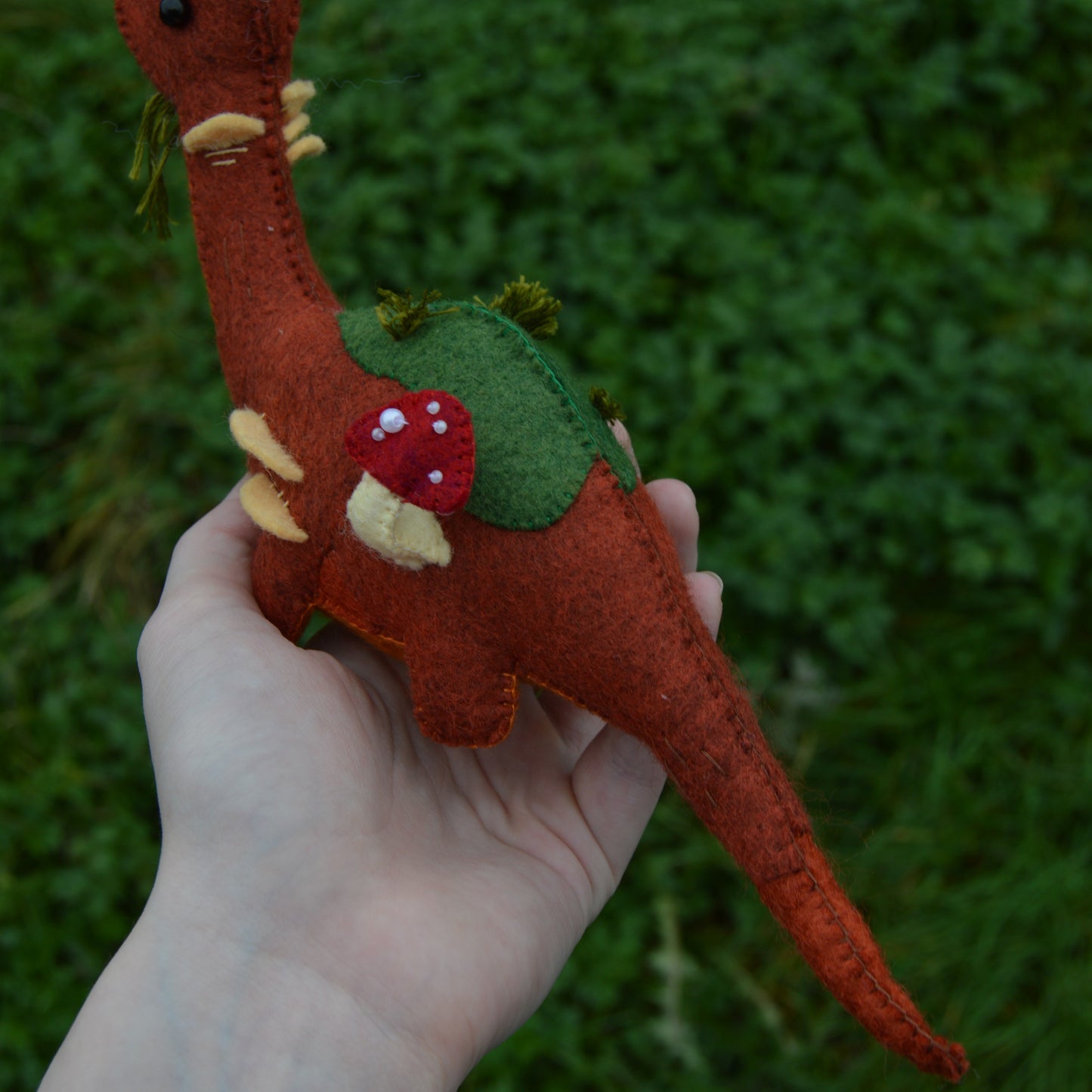 Mushroom Brontosaurus Plush