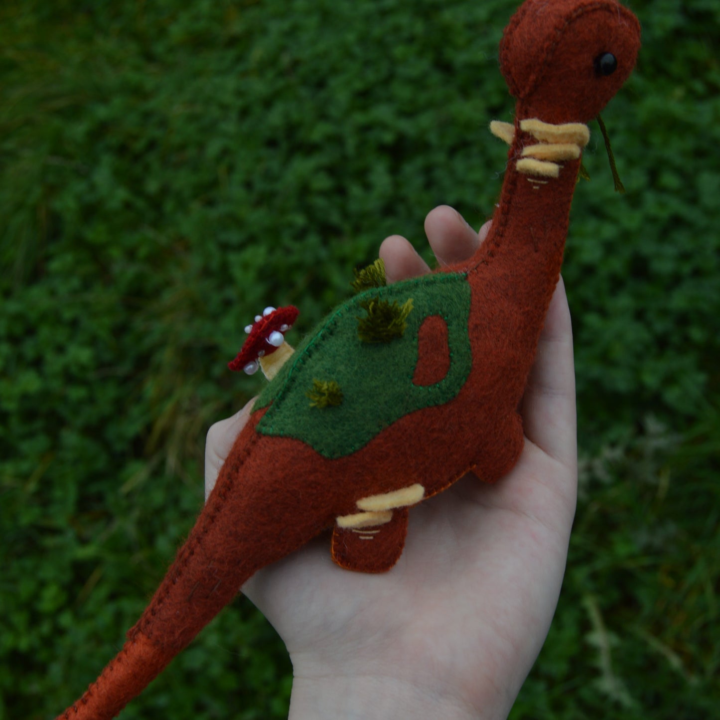 Mushroom Brontosaurus Plush