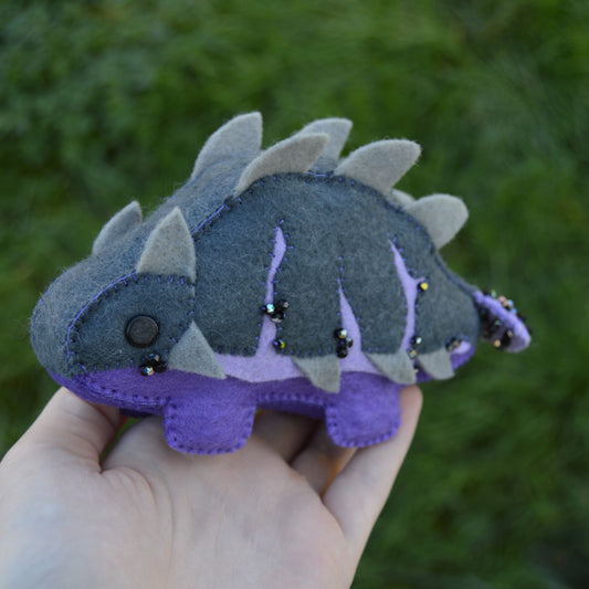 Geode Ankylosaurus Plush