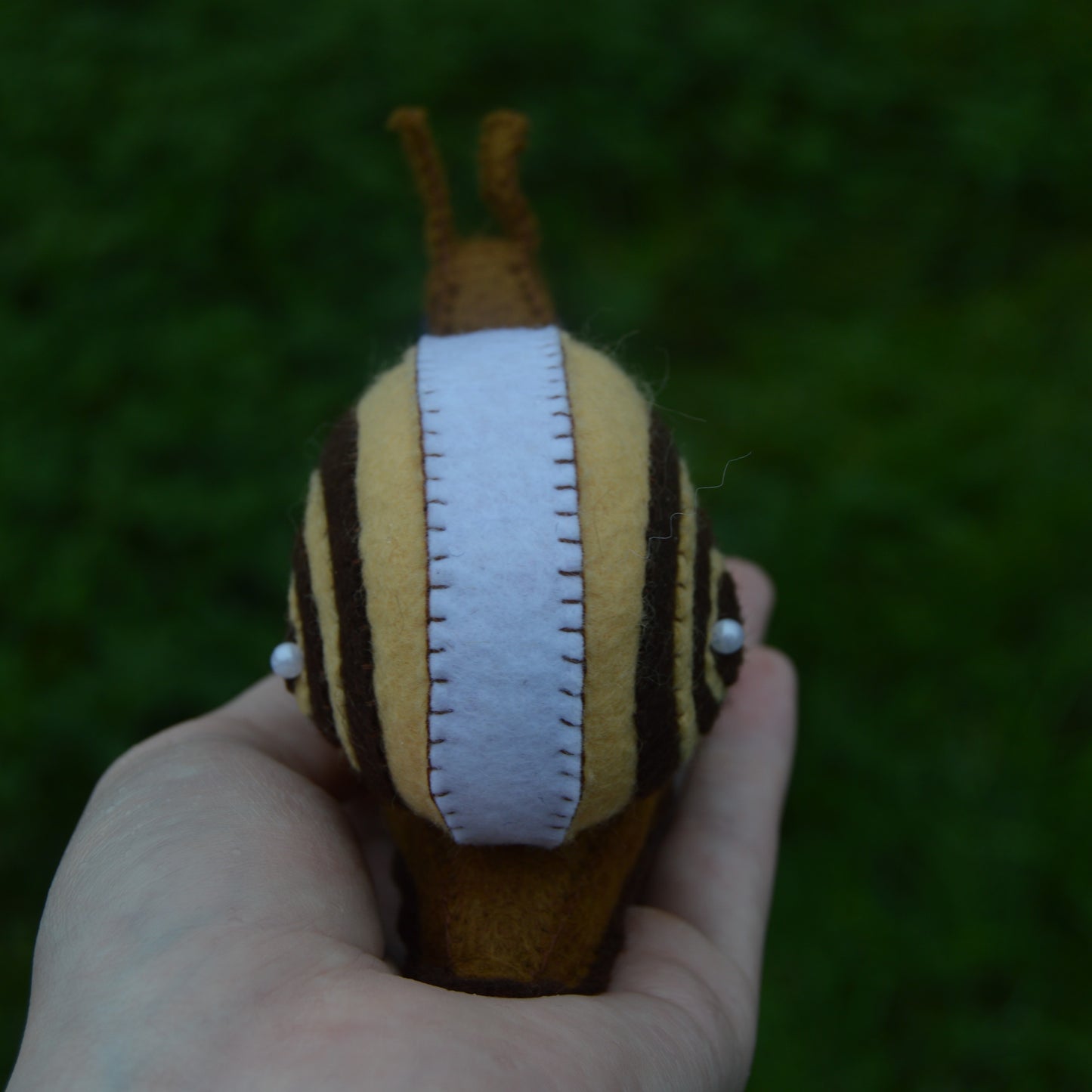 Cinnamon Roll Snail Plush