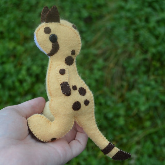 Cheetah Carnotaurus Plush