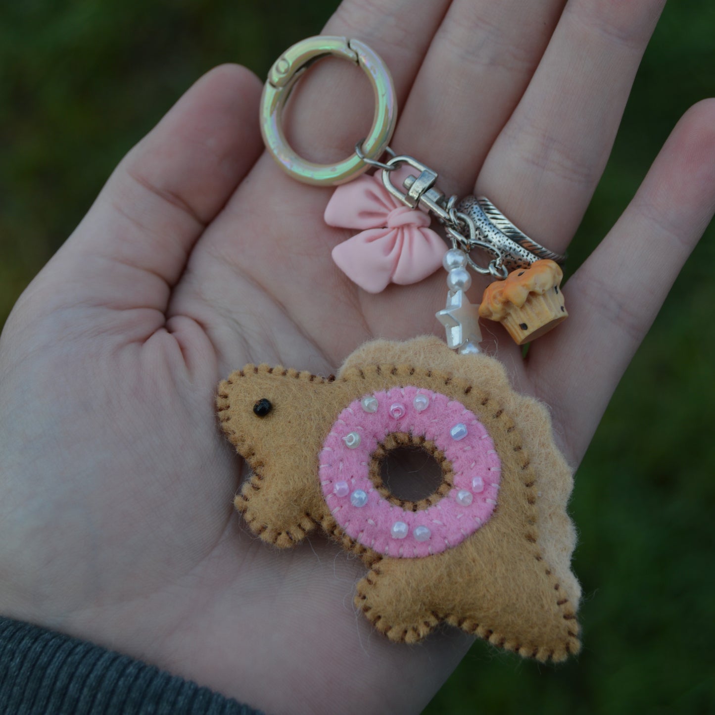 Reversible Donut Stego Keychain