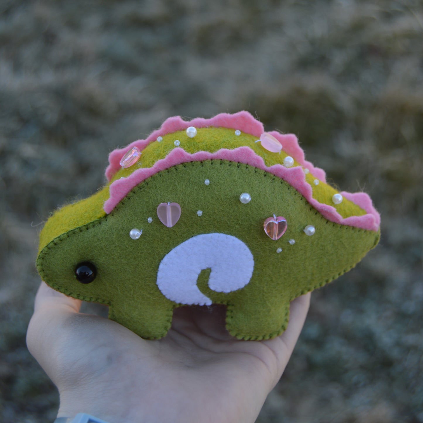 Matcha Stegosaurus Plush