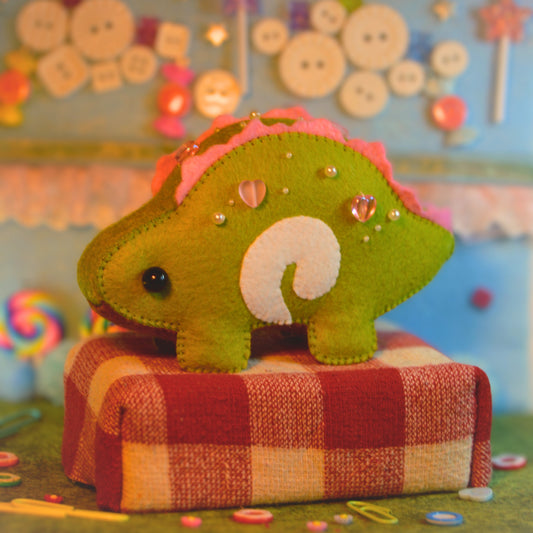 Matcha Stegosaurus Plush